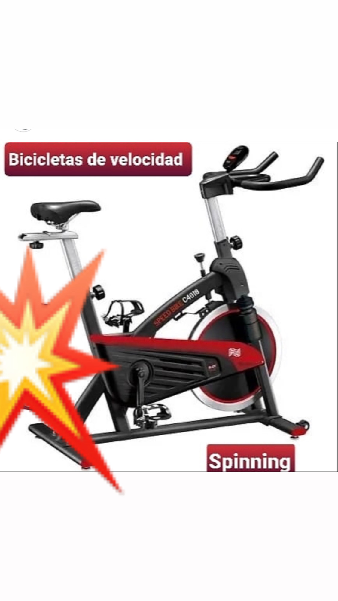 bicicletas y accesorios - Bicicleta estacionaria spinning
