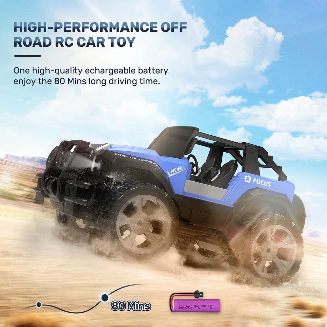 juguetes - Jeep a control remoto| RC Car SUV Monster Truck