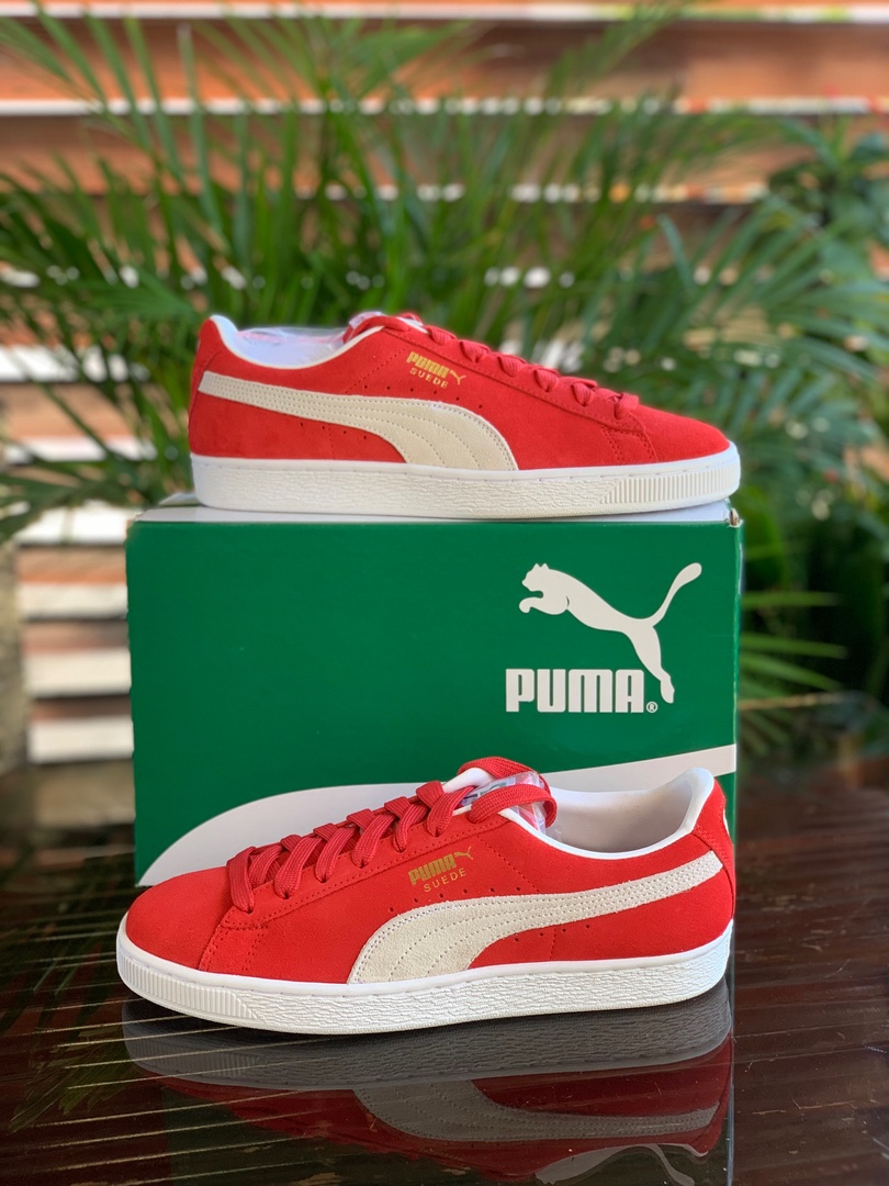 zapatos para hombre - Puma Suede Classic Red  1