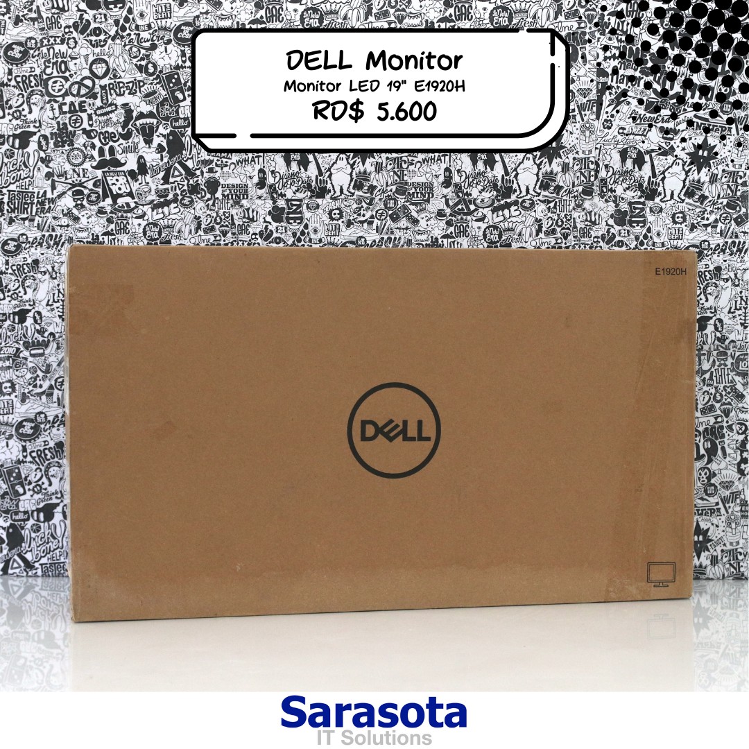 accesorios para electronica - Dell Monitor 19" E1920H LED Somos Sarasota