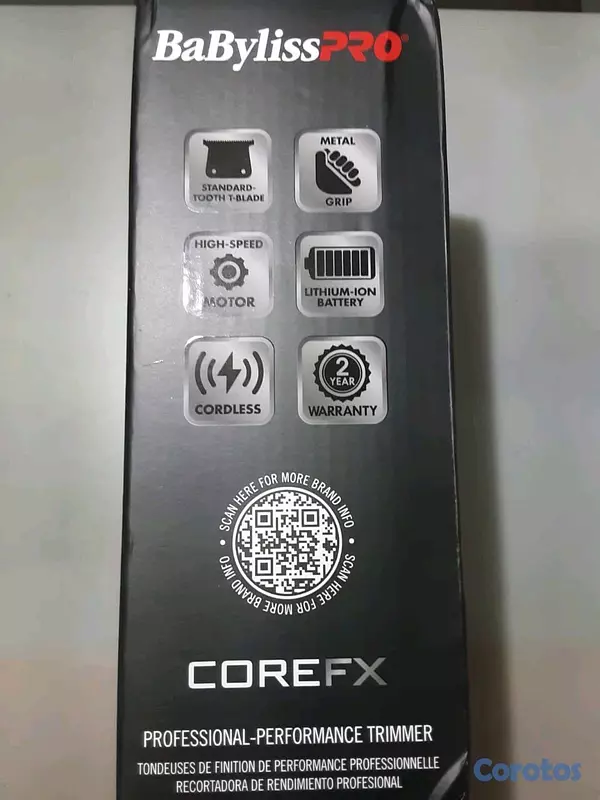 equipos profesionales - Trimmer Babyliss Core Fx 🔥 15 % de descuento. 6