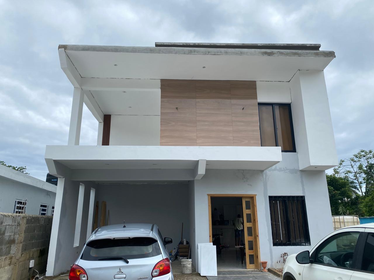 casas vacacionales y villas - VILLA DE 3 HABITACIONES DE 2 NIVEL CON PISCINA