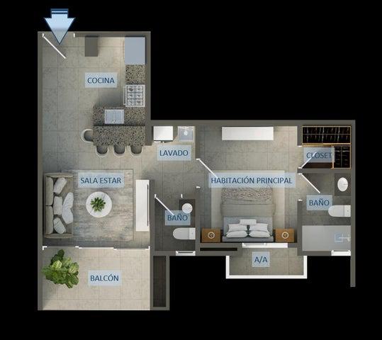 apartamentos - Apartamento en venta Santo Domingo 9
