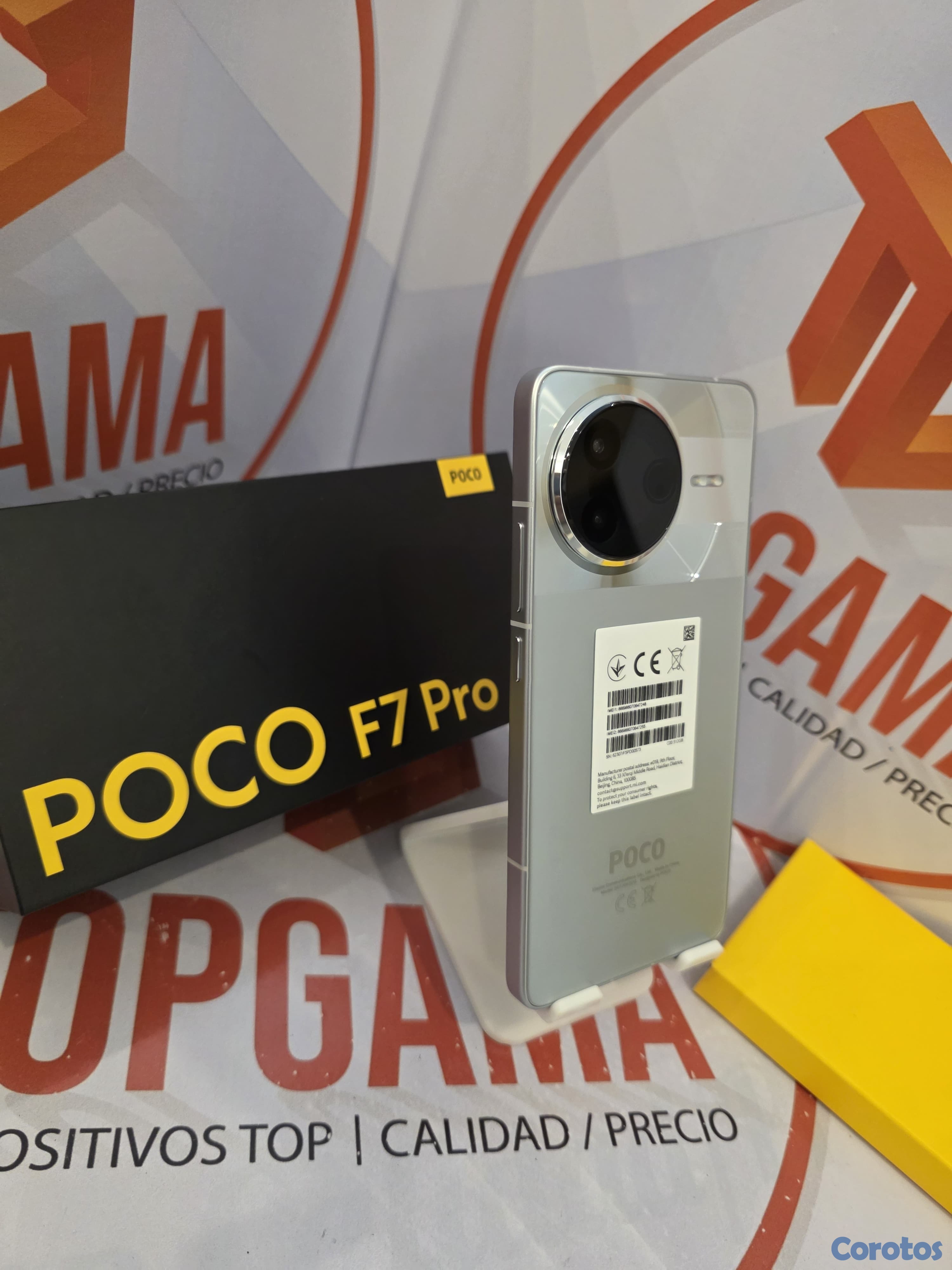 celulares y tabletas - POCO F7 PRO 5G, 12GB RAM 512GB ROM 1