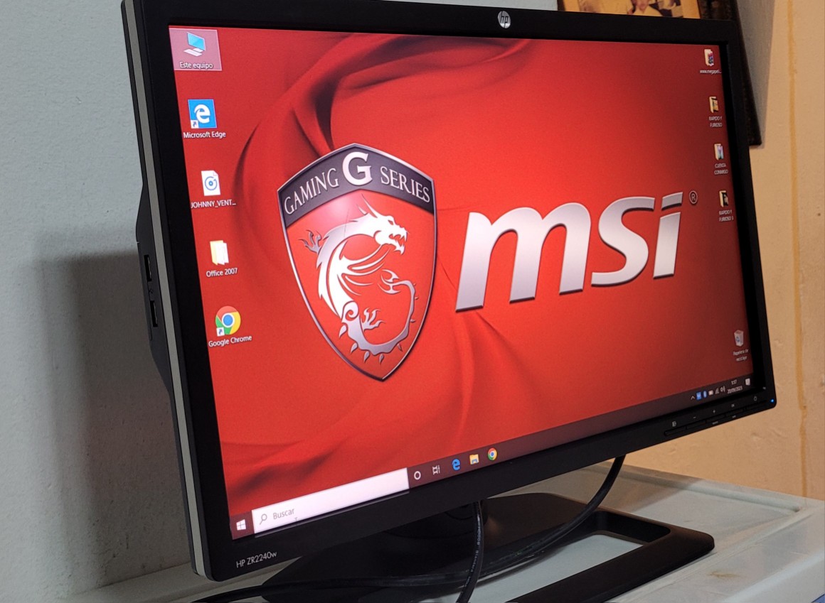 computadoras y laptops - Hp Monitor de 22 Pulgadas hdmi 1080p 0