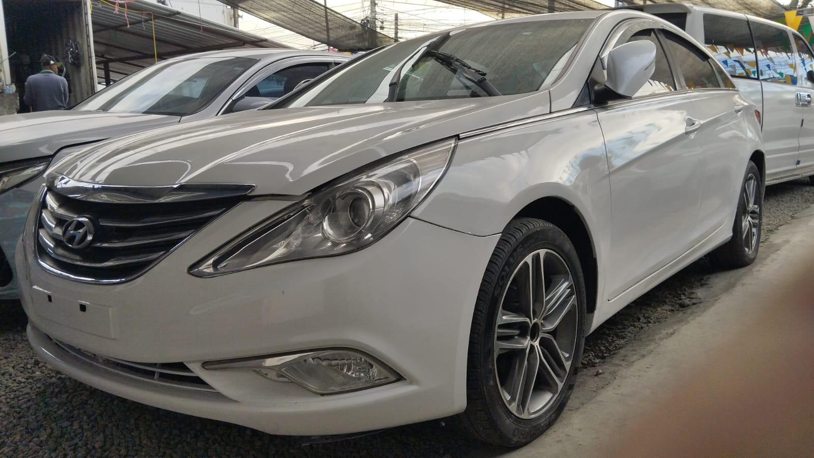 carros - HYUNDAI SONATA Y20 2016 BLANCO 1