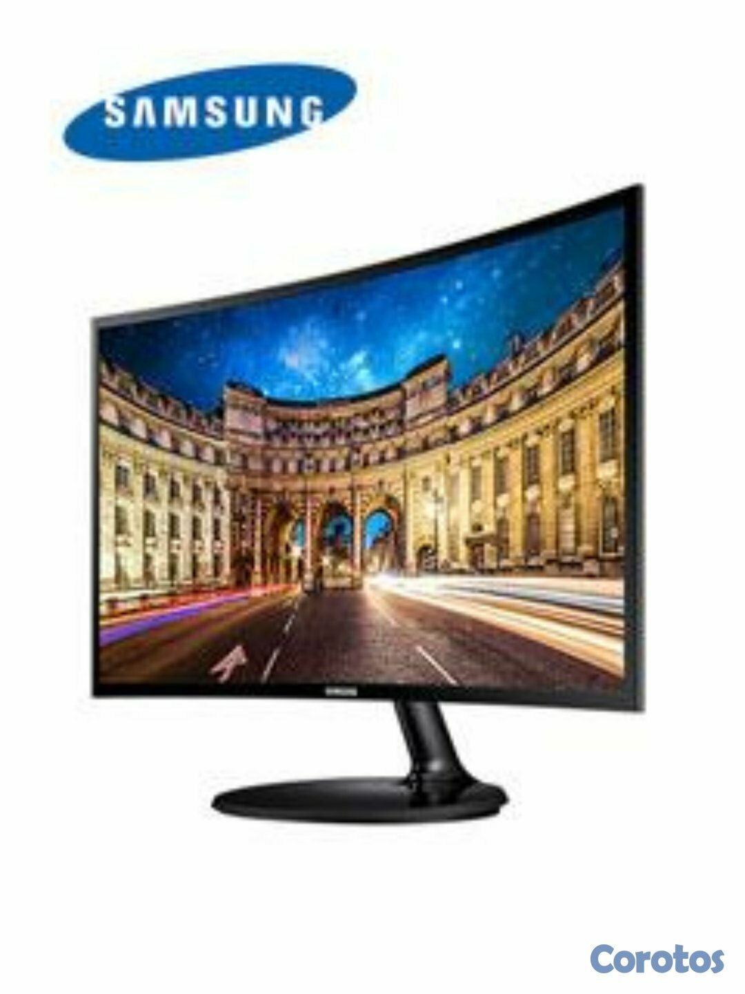computadoras y laptops - MONITOR SAMSUNG 27 pulgadas CURVO, 1080P, 16:9, 250 CD/M². PUERTOS: 1  2