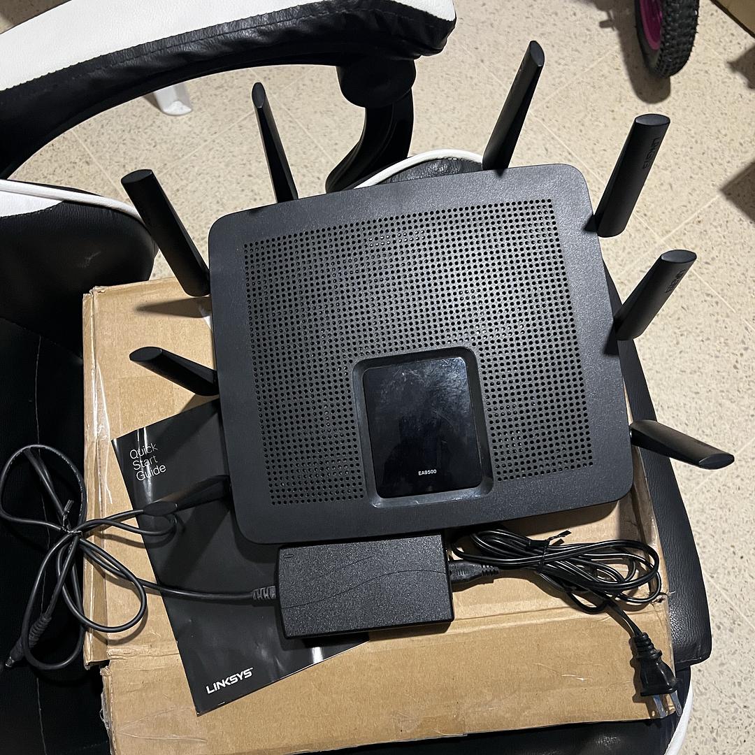 otros electronicos - Linksys EA9500 Router WIFI y LAN