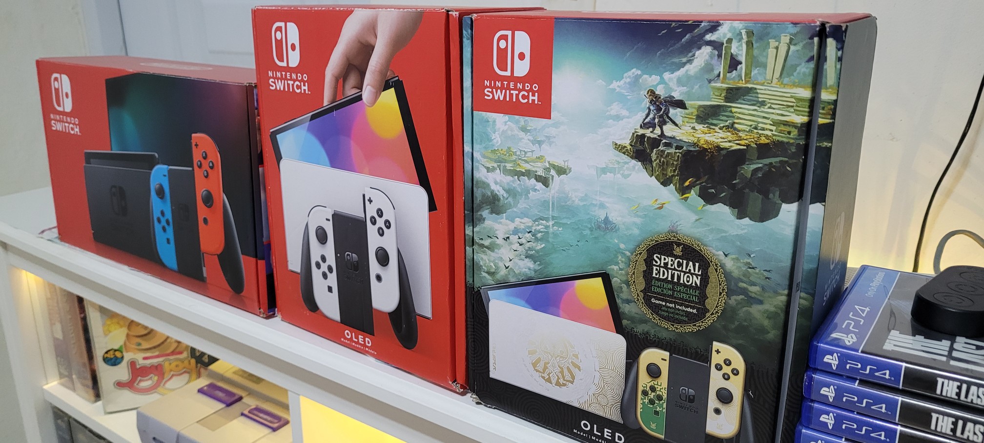 consolas y videojuegos - Nintendo Swich Oled en Su Caja 2