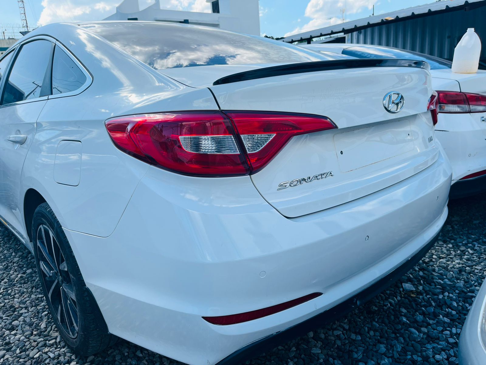 carros - HYUNDAI SONATA 2018 BLANCO DESDE: RD$670,000,00 3