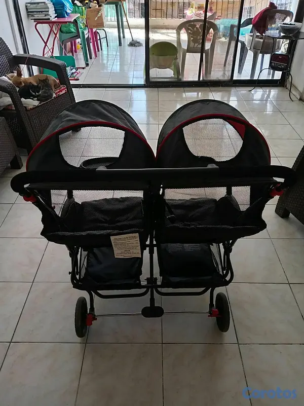 coches y sillas - Coche gemelar Kolgraft 4