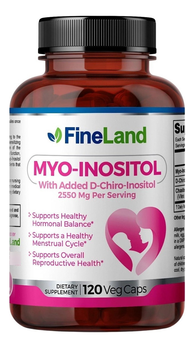 Salud y Equipamiento Médico - Myo-inositol 120 Caps Fineland 1