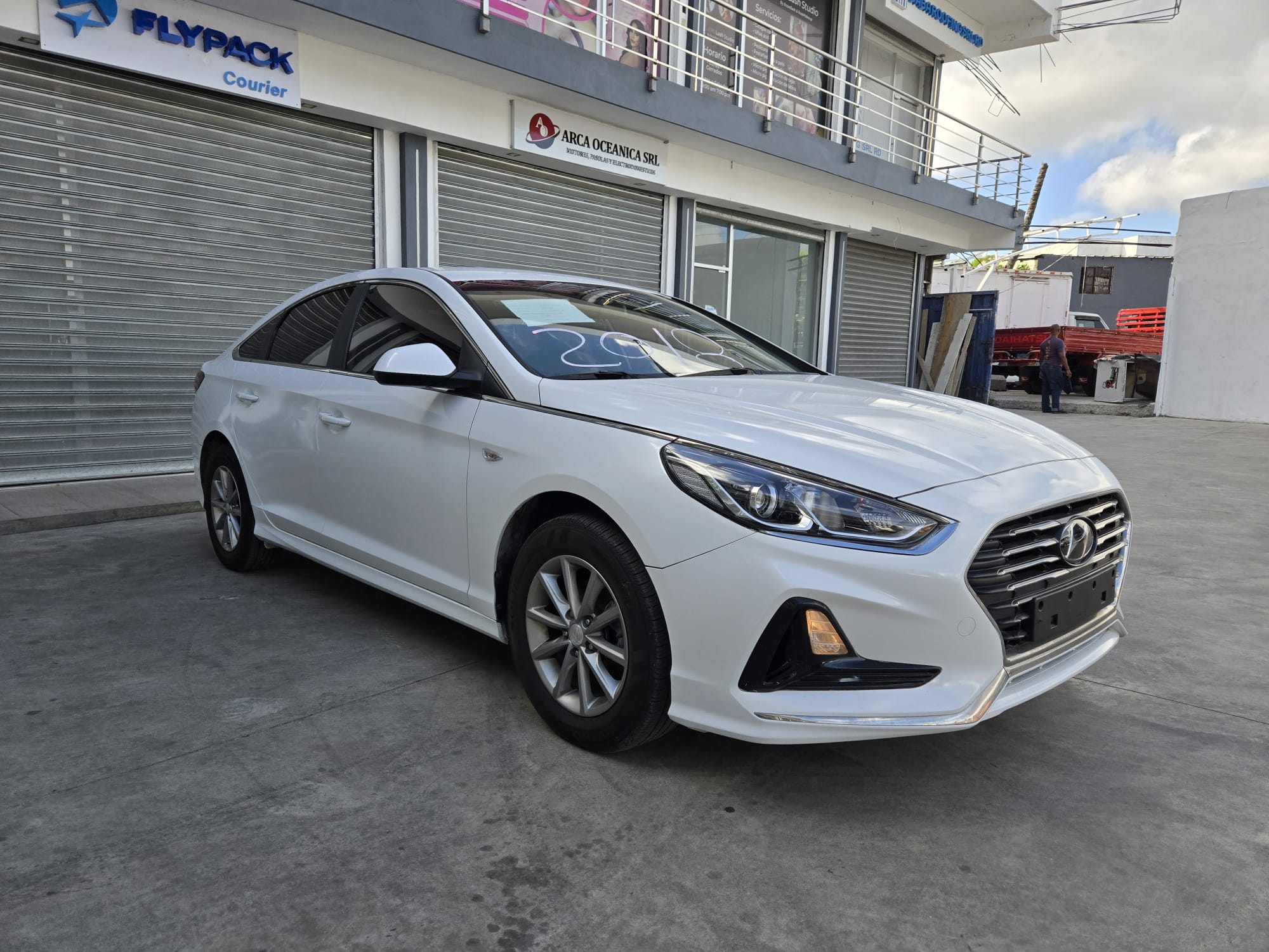 carros - HYUNDAI SONATA NEW RISE 2018 BLANCO