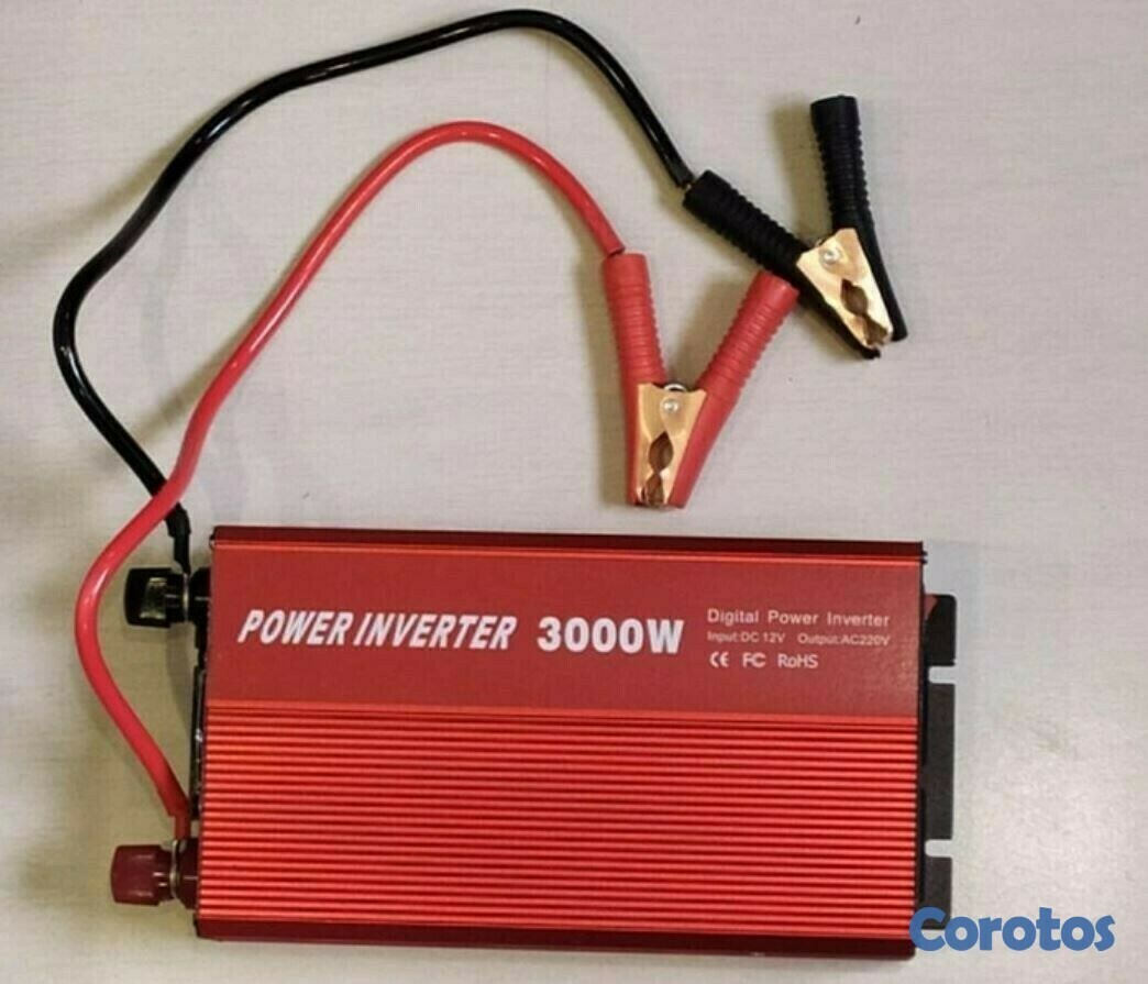 otros electronicos - Convertidor de voltaje 12v a 110v power inverter 3000w 1