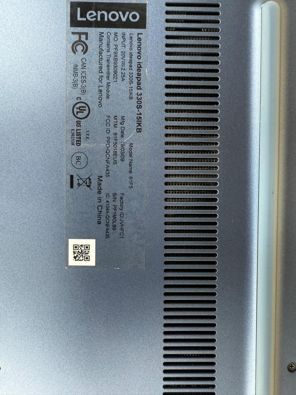 computadoras y laptops - Lenovo Ideapad 330S – Pantalla 15.6", Intel i3 4