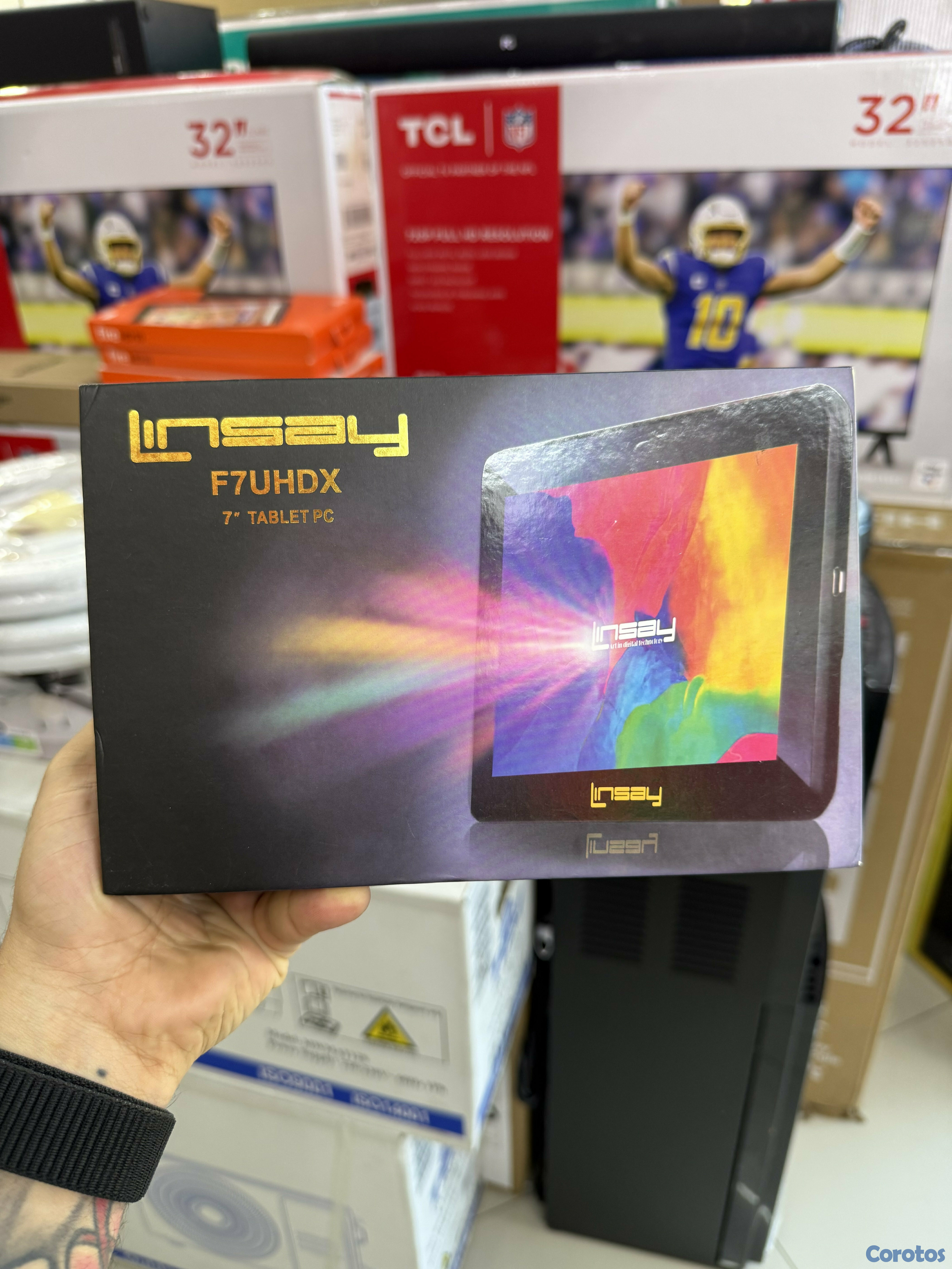 celulares y tabletas - Tablet Linsay Nueva 1