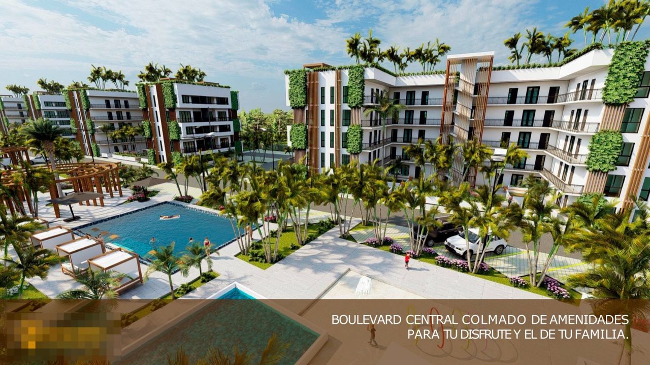 apartamentos - EXCLUSIVO APARTAMENTO EN VENTA VERON PUNTA CANA 6
