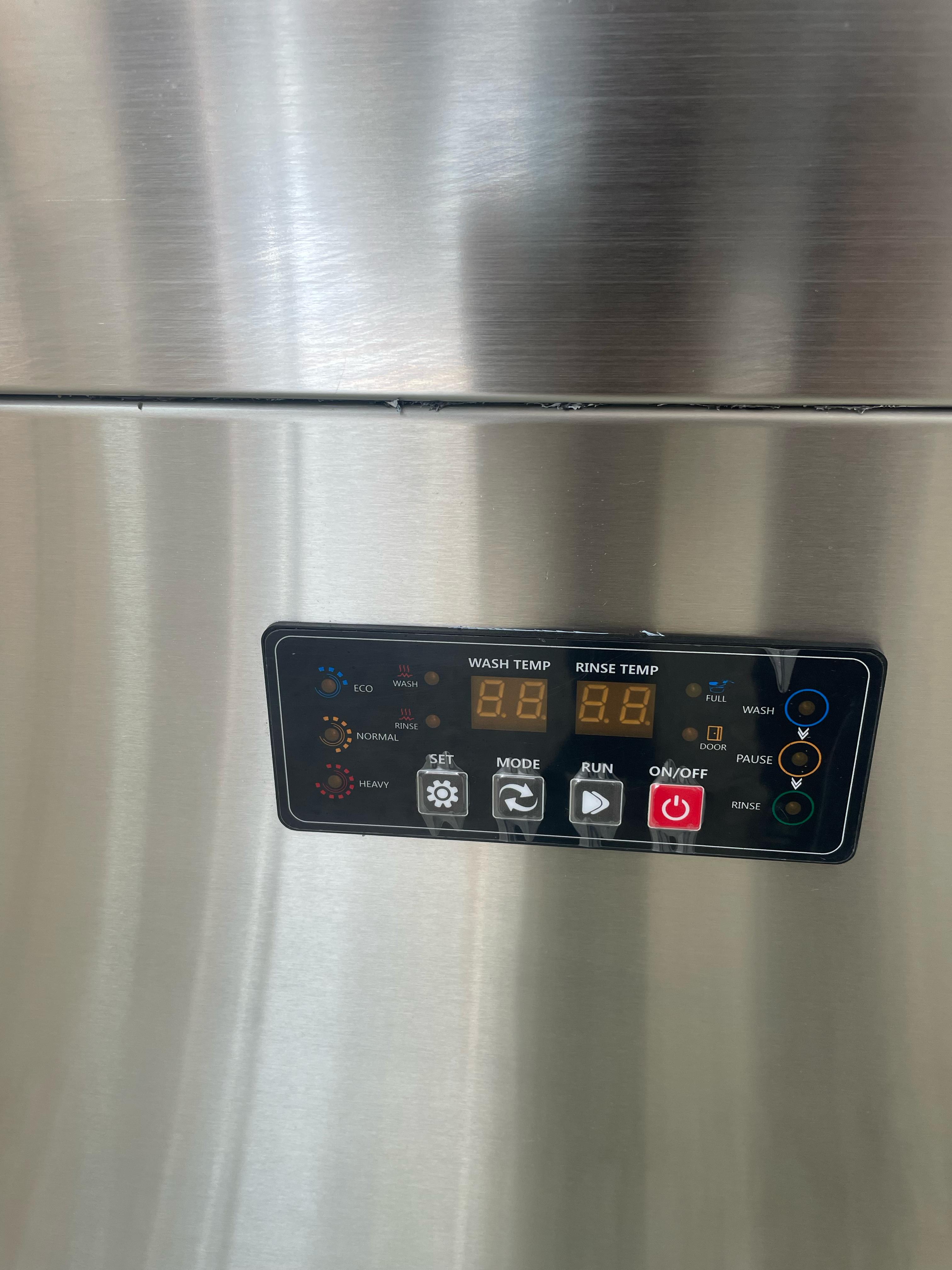 equipos profesionales - Lavadora de platos industrial con fregadero  1