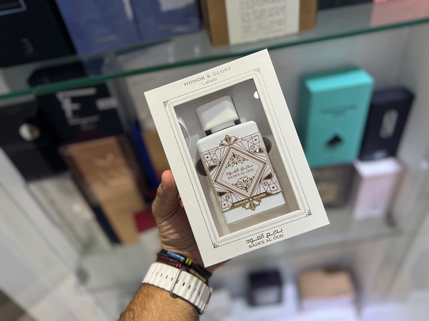 joyas, relojes y accesorios - PERFUME LATTAFA HONOR OF GLORY BADEE AL OUD - NUEVO 100ML RD$ 3,500 NEG