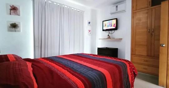apartamentos - Airbnb ESTUDIO AMUEBLADO 4TO NIVEL ATRAS DE LA UNIÓN MEDIA 3