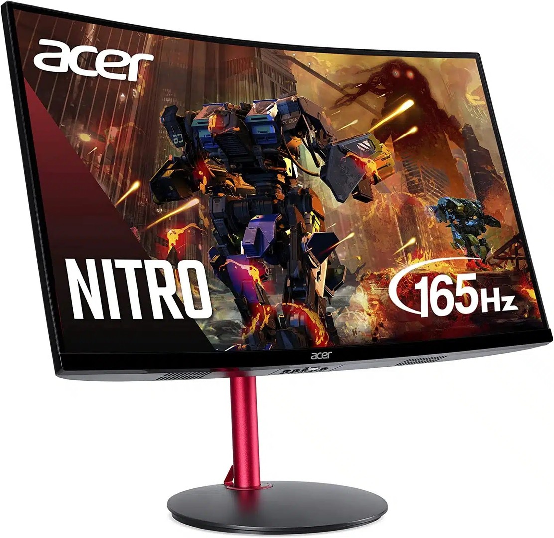 computadoras y laptops - MONITOR GAMER Acer NITRO ED270R 27 HDMI Y DP NUEVO $12,500