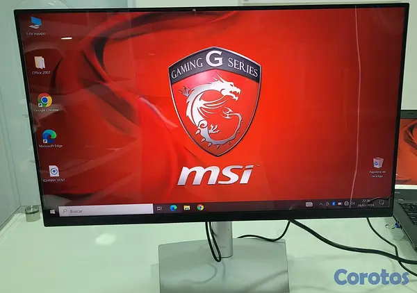 computadoras y laptops - Monitor Dell 24 Pulg IPS Sin Bordes 1080p hdmi 2