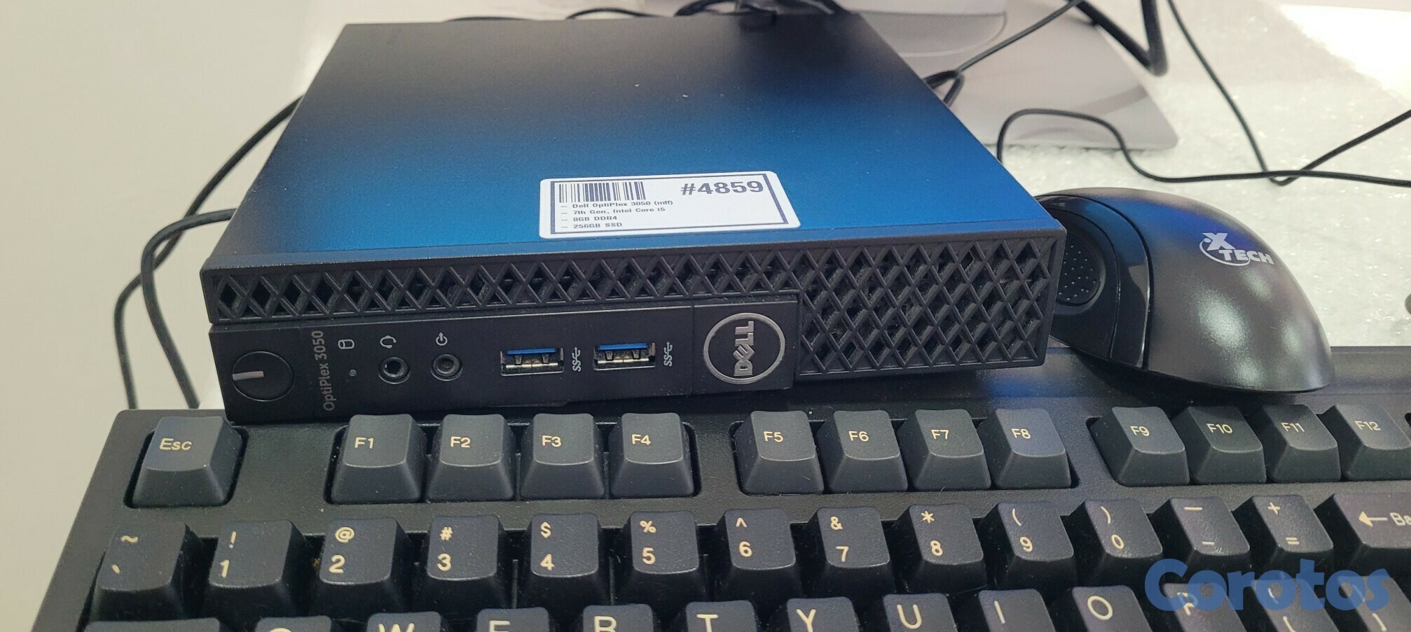 computadoras y laptops - Monitor Dell o HP Con mini CPU Dell Core i5 7th Gen Ram 8gb DDR4 Disco 256gb New 2