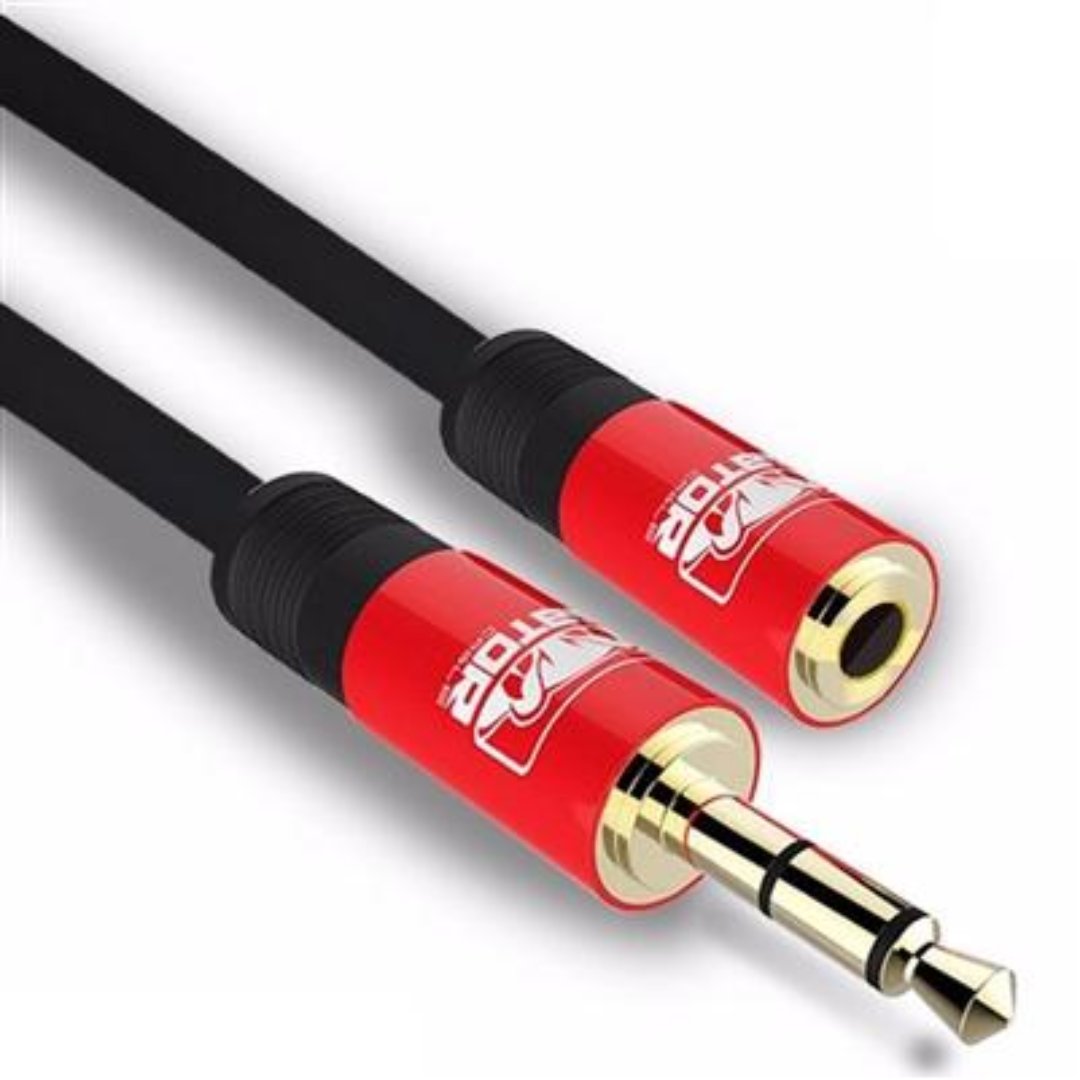 accesorios para electronica - CABLE AUDIO AUX MACHO A HEMBRA 3.5 MM 6 PIES