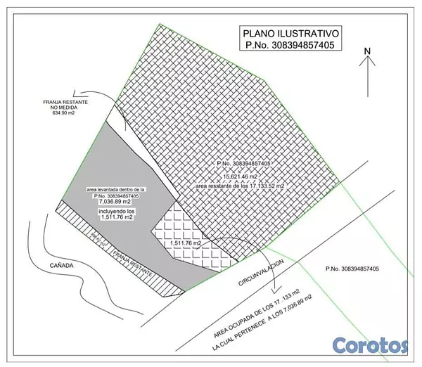 solares y terrenos - Solar en Haina a 500m2 Av. Refineria de 17133 metros 2