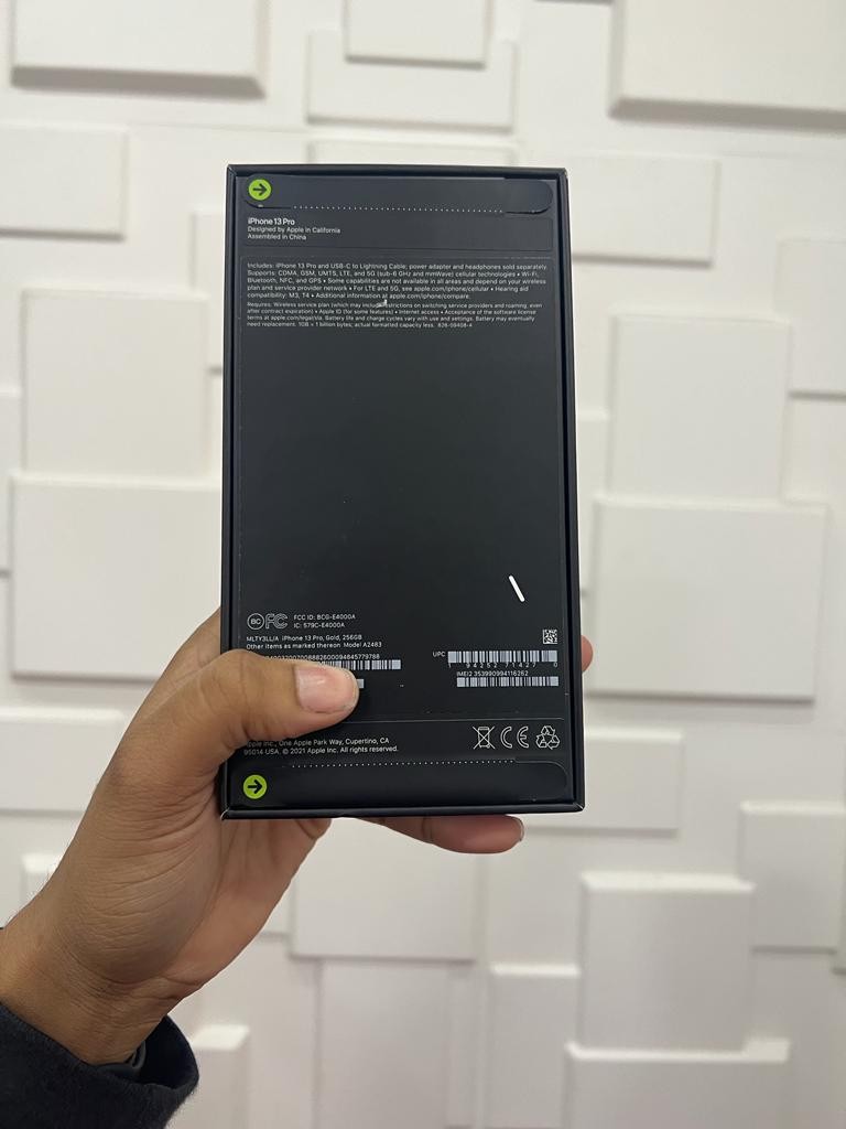 celulares y tabletas - iPhone 13 Pro 256gb Factory Clean Sellado 3