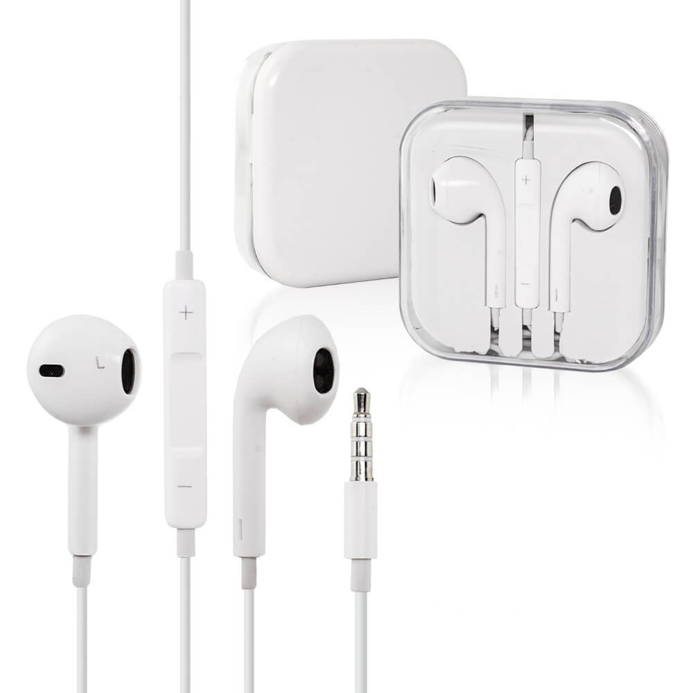 camaras y audio - Audifonos blancos conector Jack 3.5 1