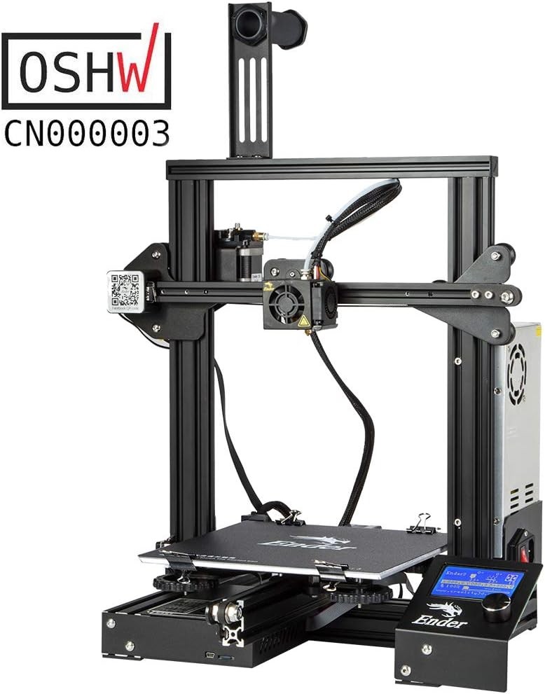 impresoras y scanners - ComgrowCreality Ender 3 Impresora 3D de aluminio con reanudación de impresión 2