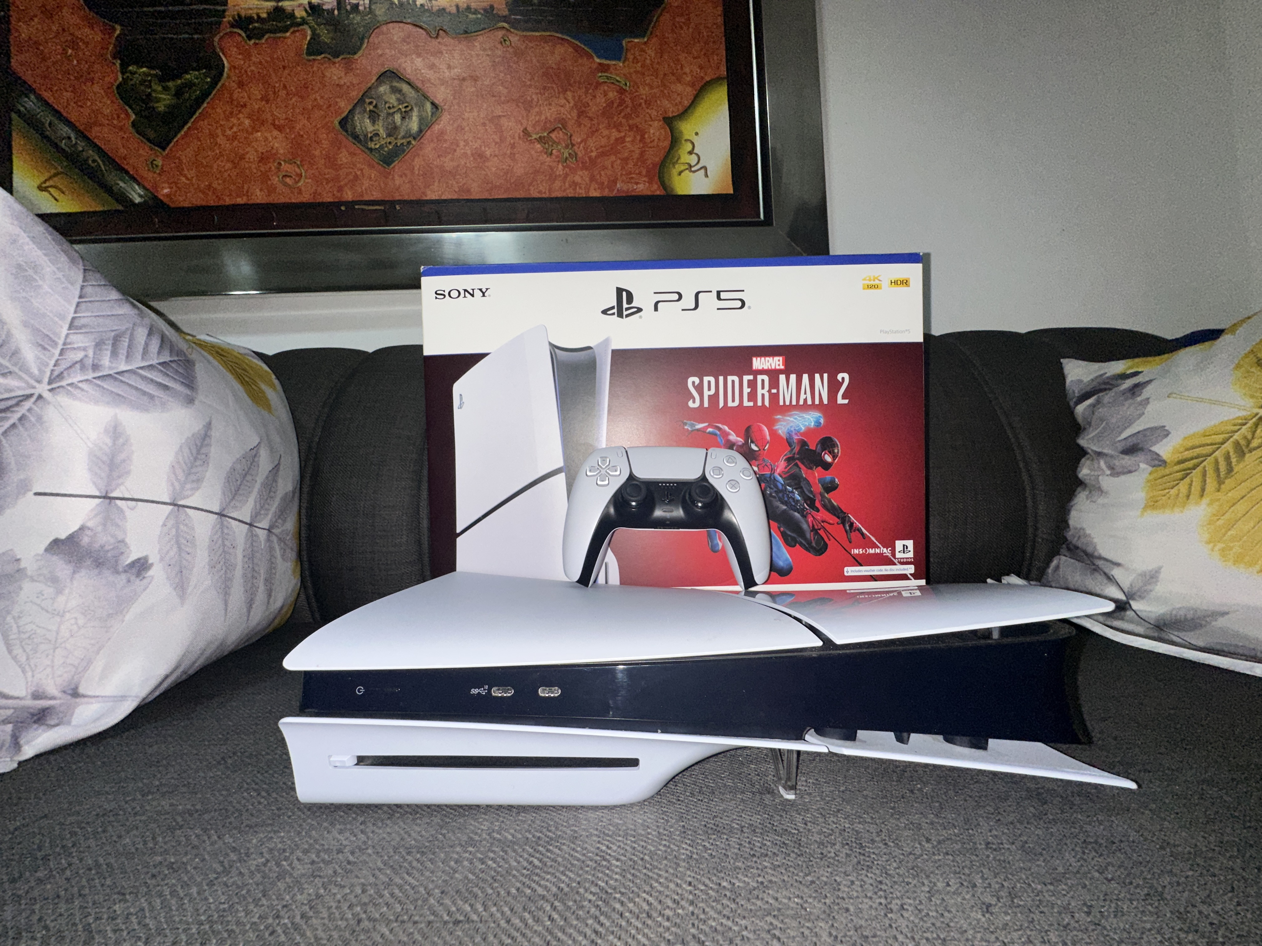 consolas y videojuegos - vendo ps5 slim versión disco 6