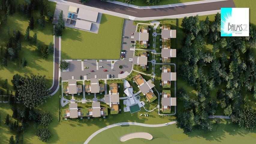apartamentos - Proyecto en venta Punta Cana #23-1115 un dormitorio, piso bajo, balcón.
 8