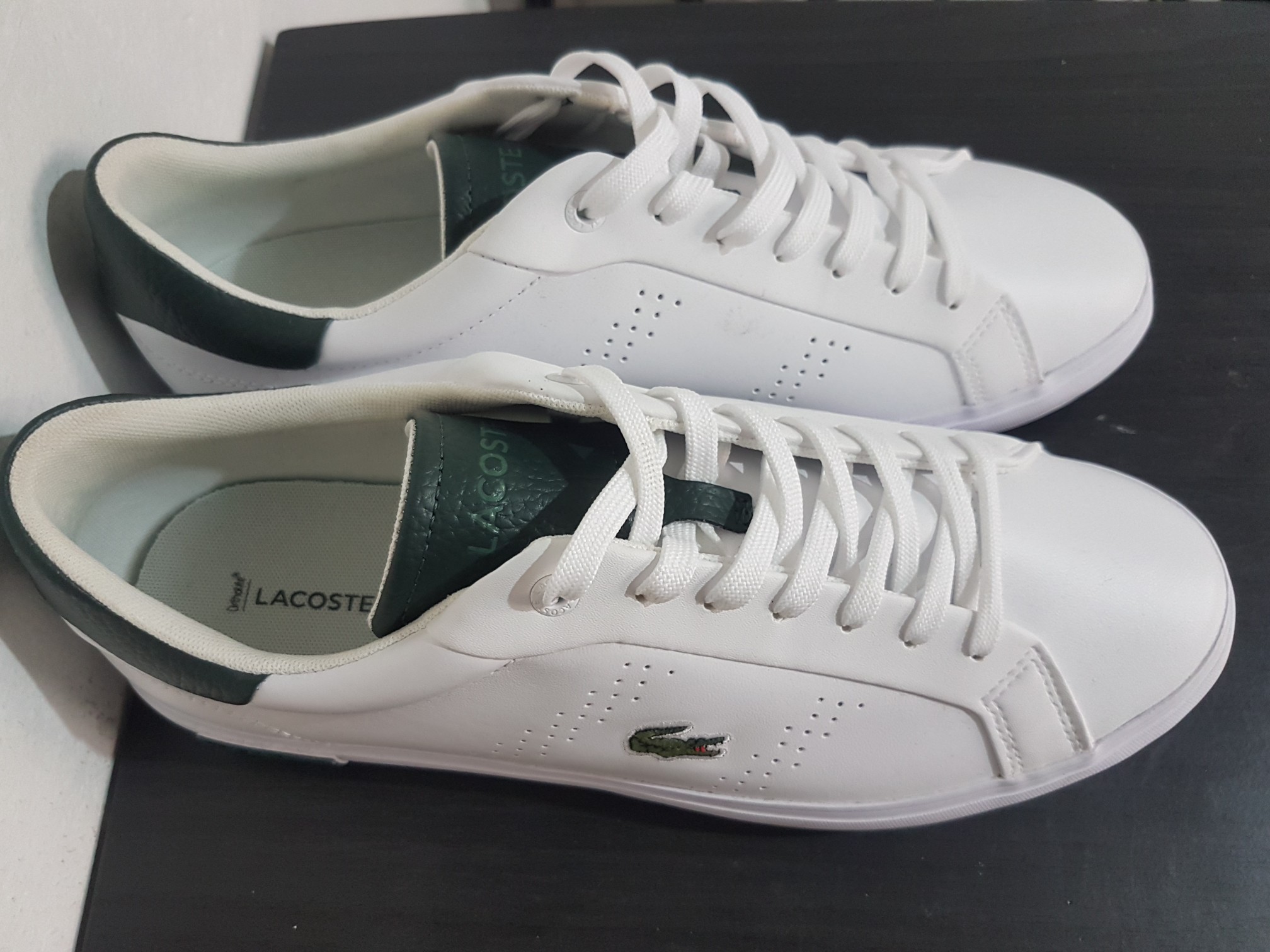 zapatos para hombre - Zapatos, Tenis, Convers, Lacoste, Blanco, verde, hombre. 2