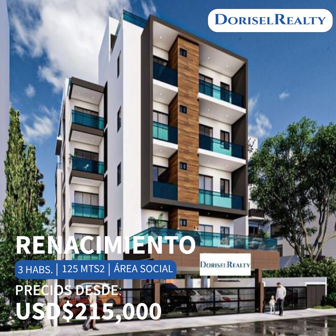 apartamentos - VENTA DE FABULOSOS APARTAMENTOS EN PROYECTO UBICADO EN RENACIMIENTO