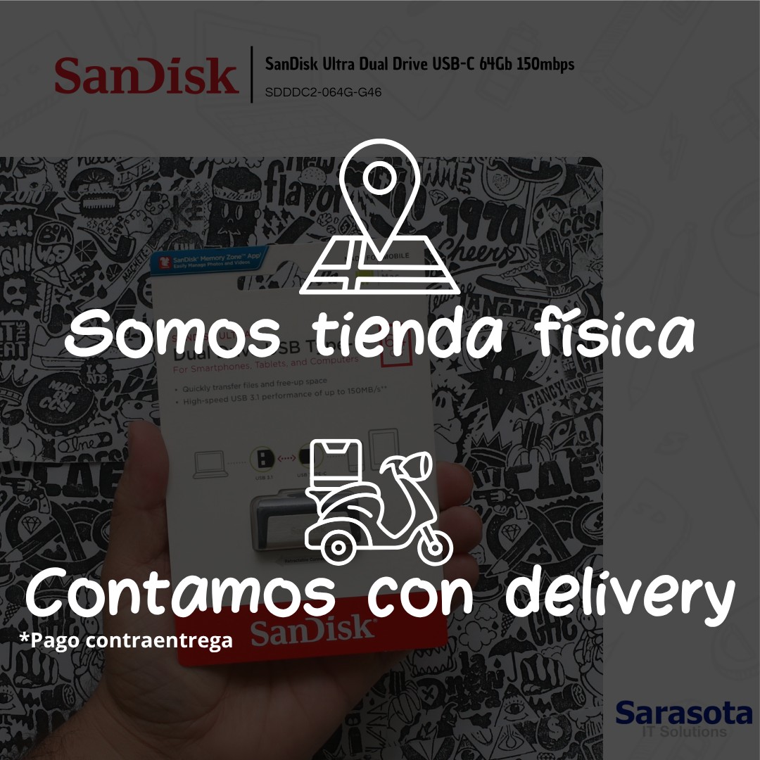 accesorios para electronica - Sandisk memoria USB 3.1 Dual Drive de 64Gb 3