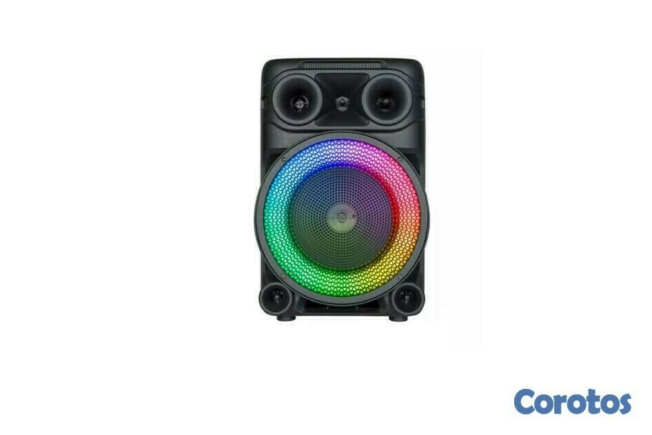 otros electronicos - Bocina portatil de 8 pulgadas con microfono KTS-1566 2