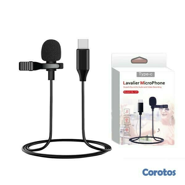 otros electronicos - Micrófono de solapa para teléfono Android USB tipo C obtén una solución rápida  1