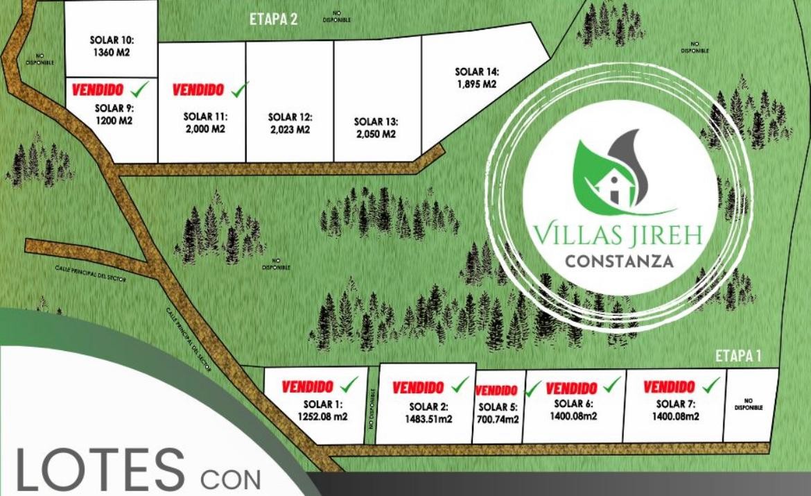 solares y terrenos - Solares Disponibles a Pocos Minutos de Constanza  3