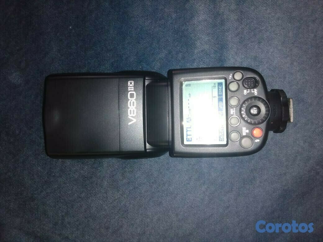camaras y audio - FLASH Godox V860II i-TTL 2.4G Para Camaras Canon  1