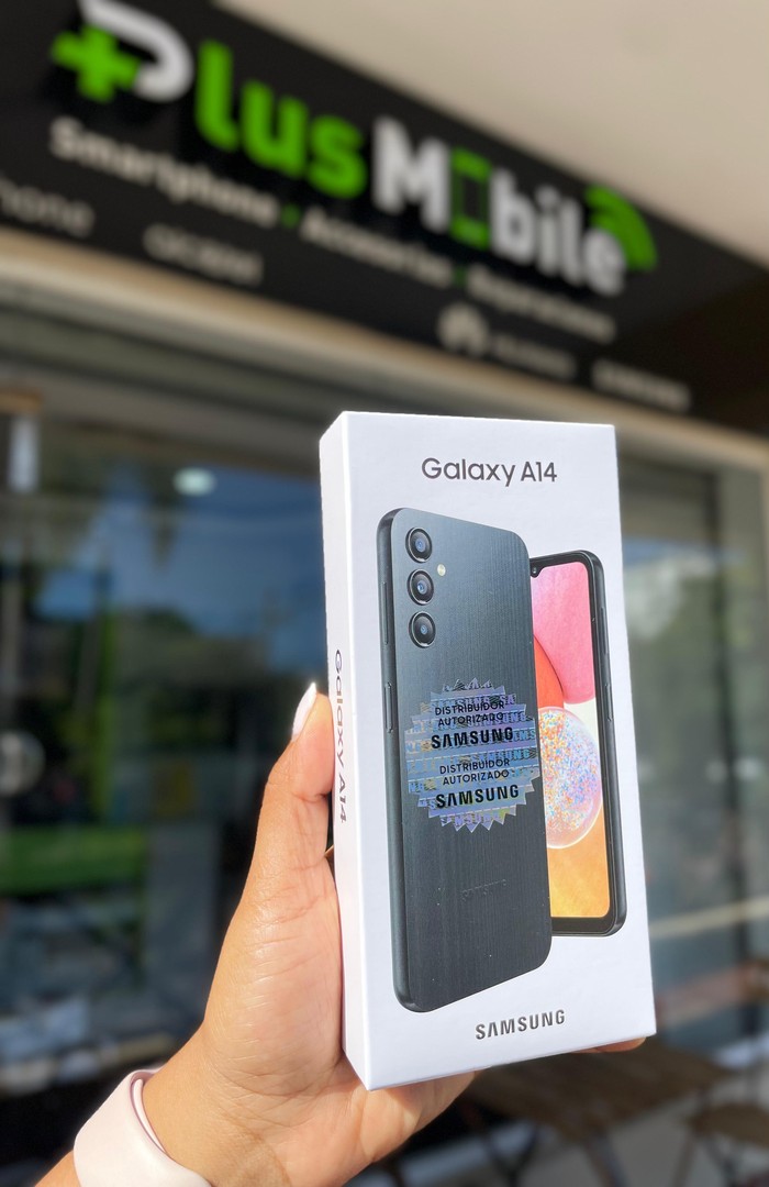 celulares y tabletas - Samsung Galaxy A14 128GB 4GB Ram (verde y negro disponible)