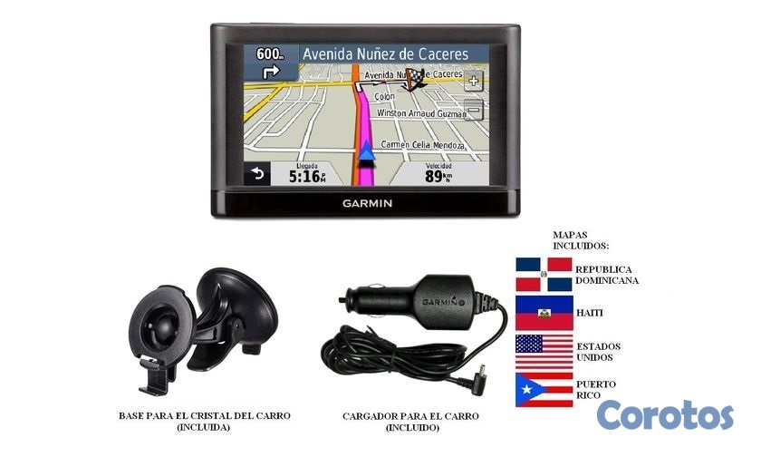otros electronicos - GPS Navegador Garmin Nuvi Con Mapa RD USA y PR