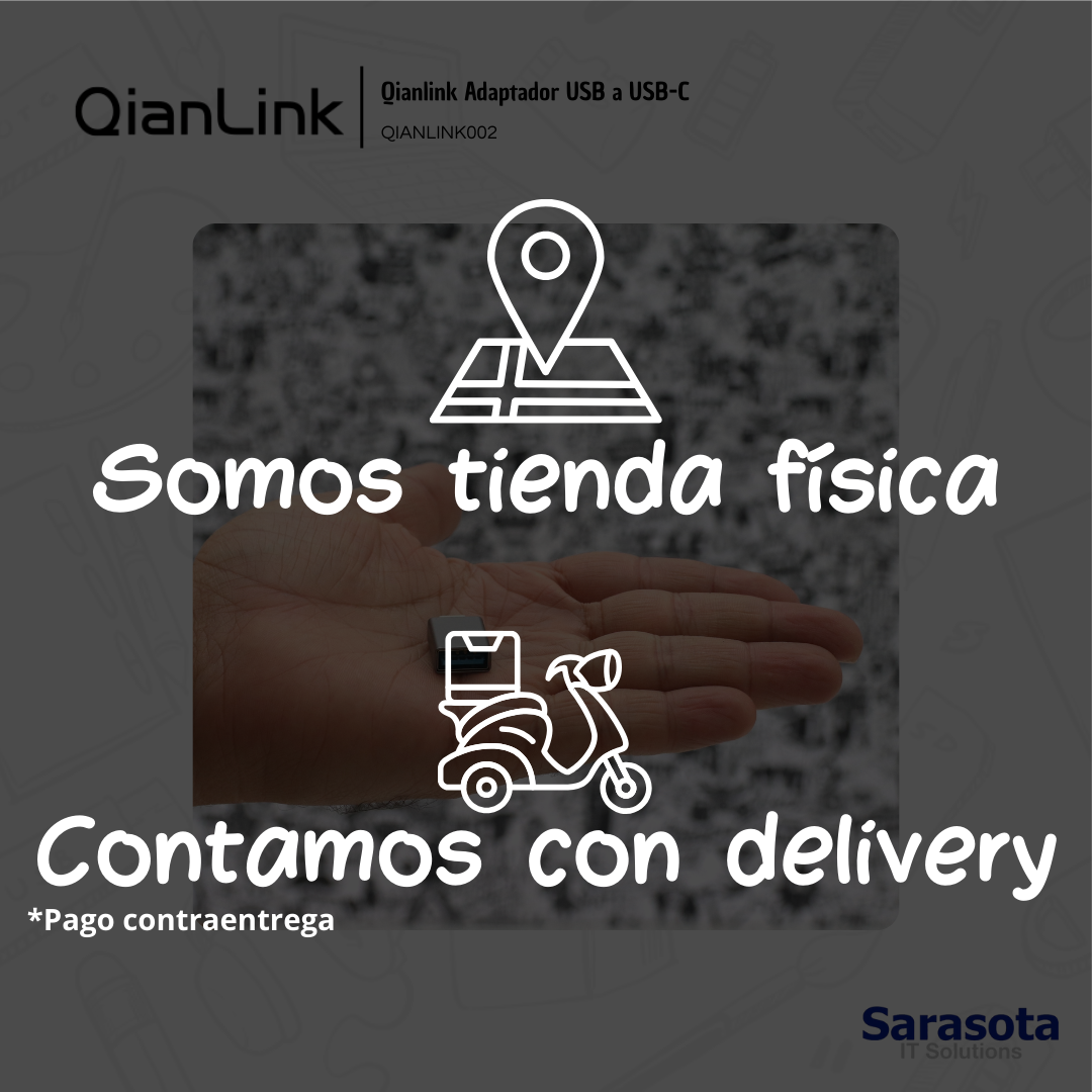 accesorios para electronica -  Adaptador USB a USB-C marca Qianlink 3