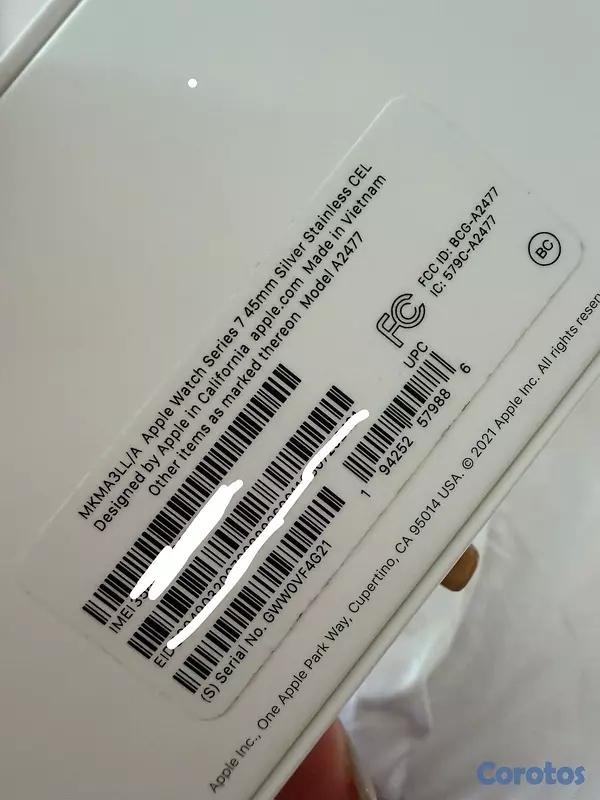 otros electronicos - Apple watch serie 7 5
