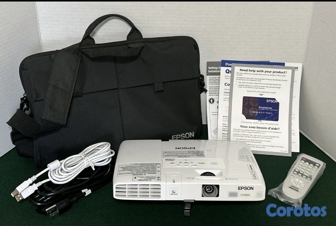 accesorios para electronica - Projector Epson 3LCD 3000 Lumens 3