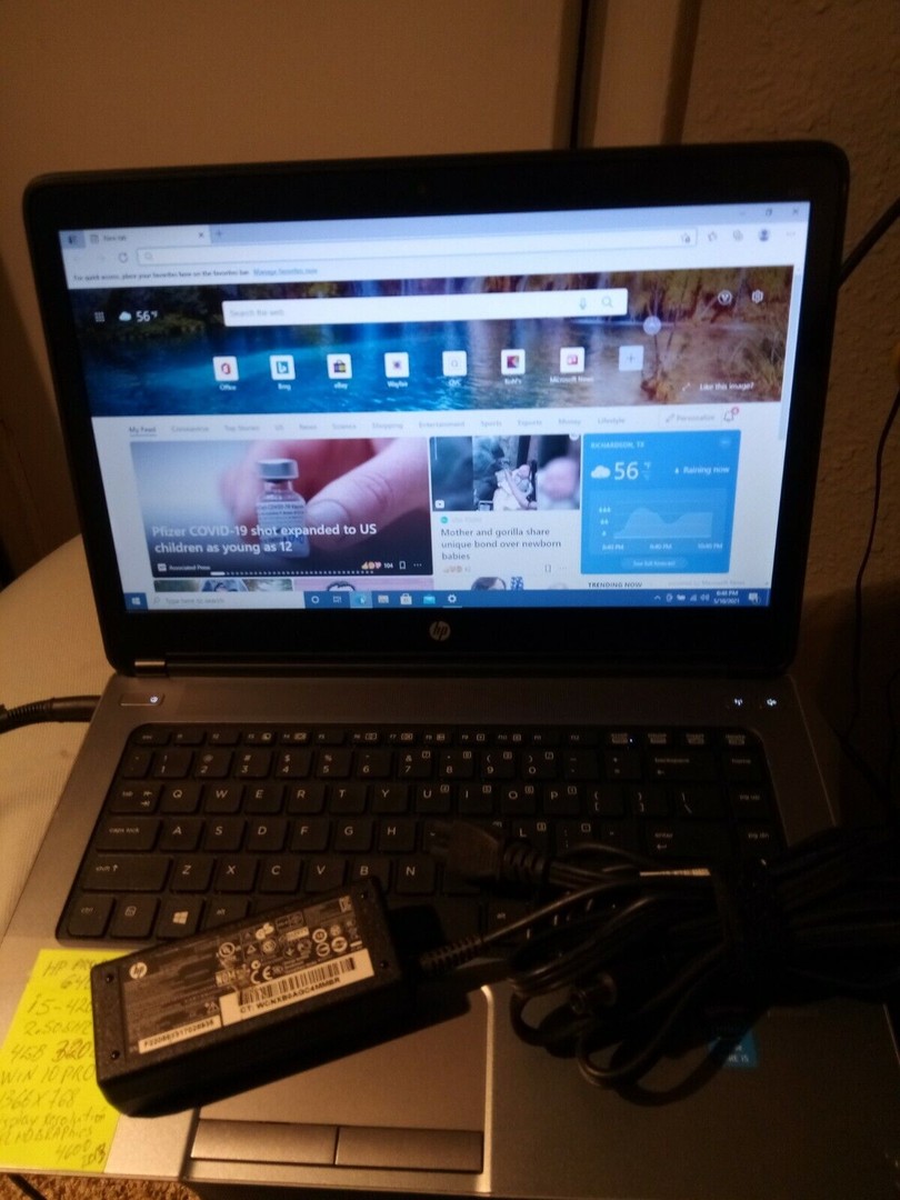 computadoras y laptops - Laptop Hp Probook i3 256GB + 8GB 2