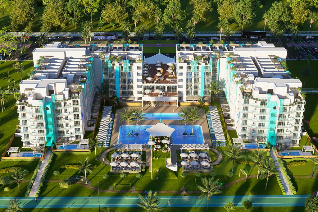 apartamentos - APARTAMENTOS EN PUNTA CANA EN COMPLEJO TEMATICO.  COL 9