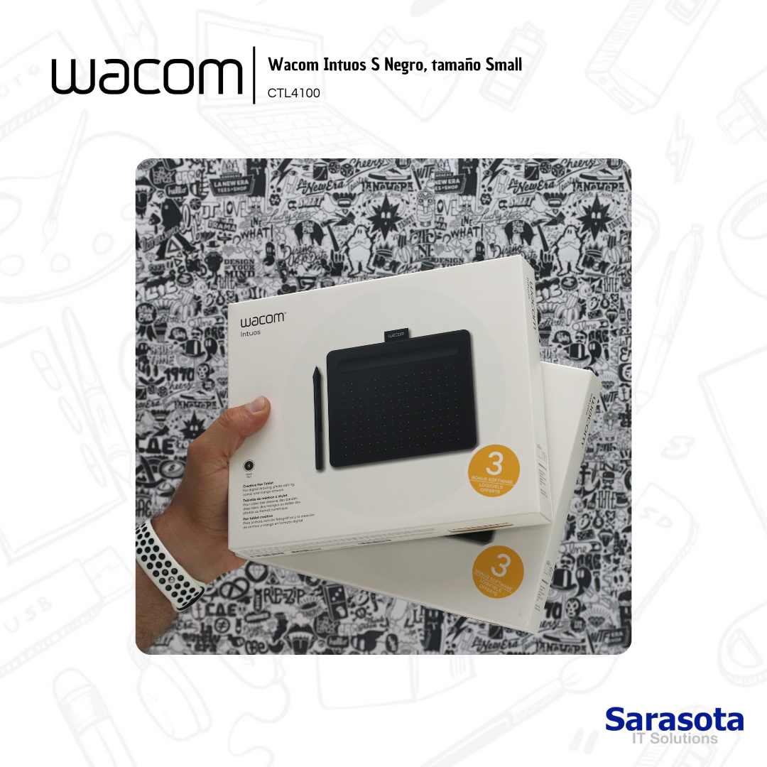 accesorios para electronica - Wacom Intuos S Tableta Gráfica 1