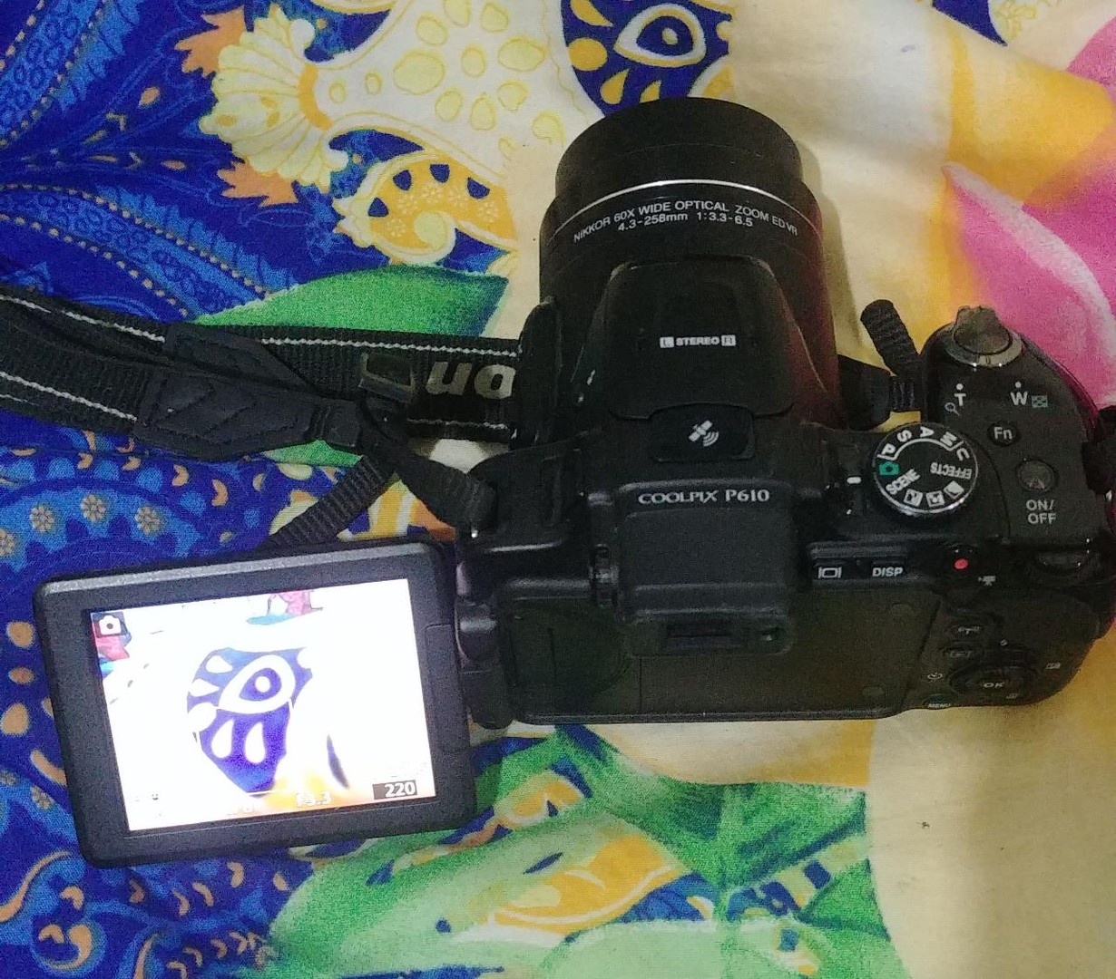 camaras y audio - Nikon Coolpix P610 16MP WiFi, NFC, GPS, HDMI, USB, Vídeo Full HD 1080P, 60x Zoo